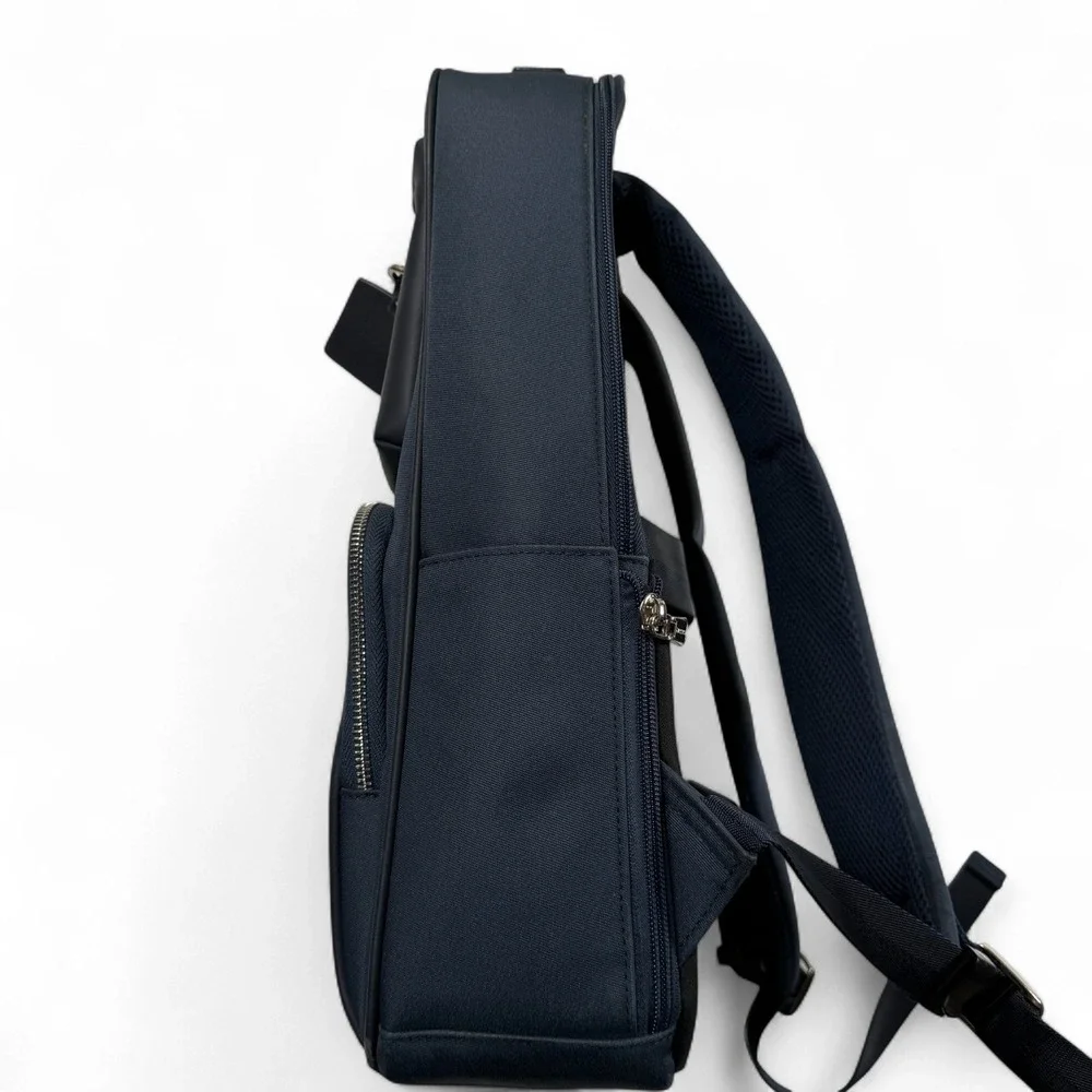 Maverick & Co Backpack Explorer Light Business‎ Travel Laptop Bag Navy Blue